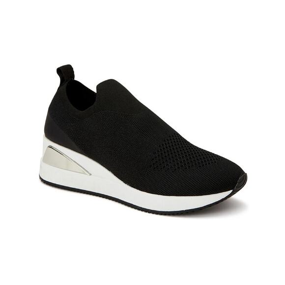 Alfani Women's Websterr Knit Lifestyle Slip-On Sneakers, Black Size 8.5M - Picture 1 of 3